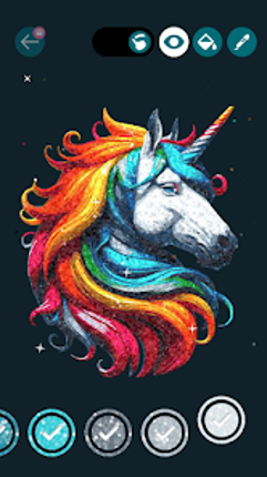 Glitty: color by sprinkling Image