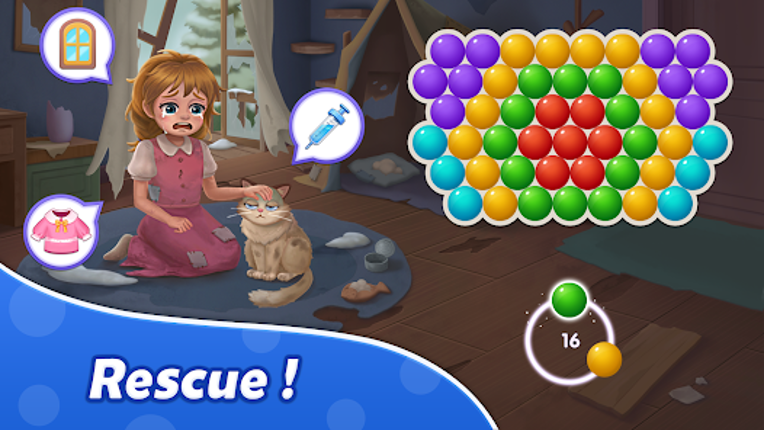 Bubble Shooter Story Image