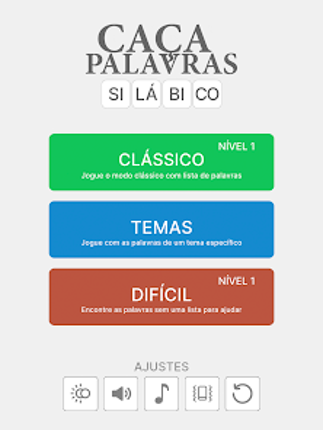 Caça-Palavras Silábico screenshot
