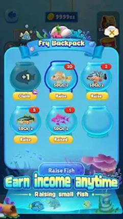 BTC miner: Fish Idle Tycoon Image