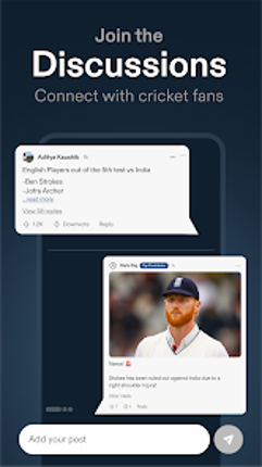 CREX - Just Cricket screenshot