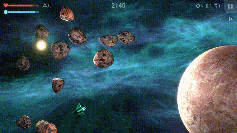 Deep Space Asteroids screenshot