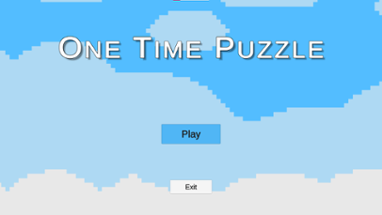 One Time Puzzle Image