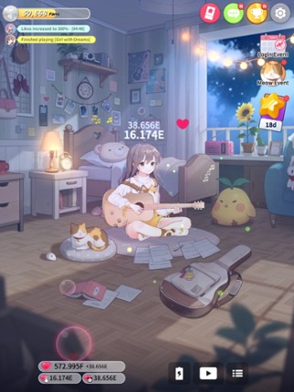 Guitar Girl:Relaxing MusicGame screenshot