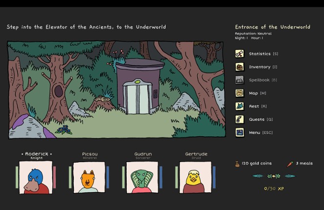 Heroes of the Underworld screenshot