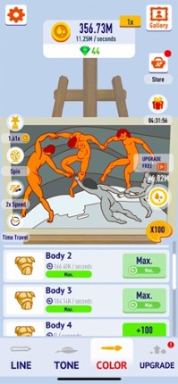 Idle Art Gallery: Paint Tycoon screenshot