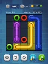 Line Puzzle: Pipe Art Image