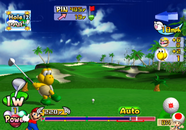 Mario Golf: Toadstool Tour screenshot