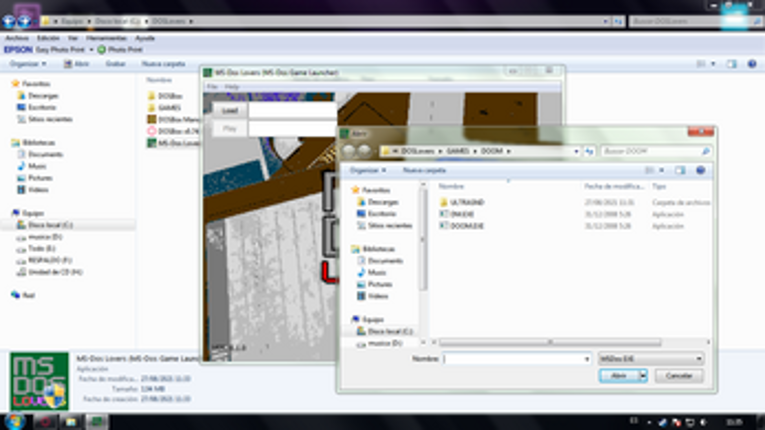 MS-Dos Lovers (MS-Dos Game Launcher) screenshot