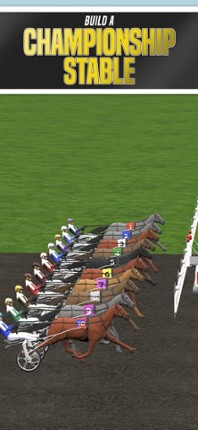 Off and Pacing: Horse Racing Image