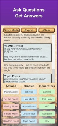 One Page Solo Engine screenshot