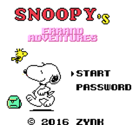 Snoopy no Hajimete no Otsukai screenshot