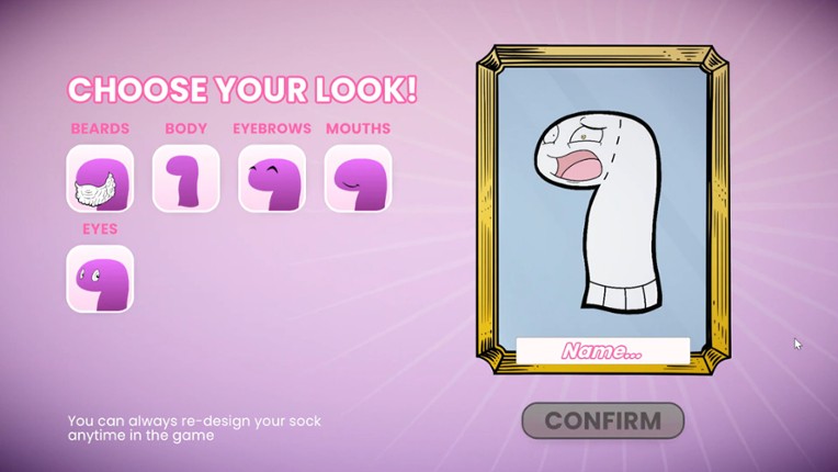 Sock Dating Simulator screenshot