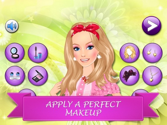 Spring Look - Make Up for Girl in Beauty Salon screenshot