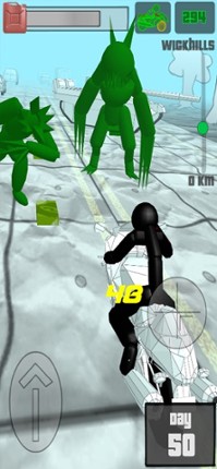 Stickman Zombie: Bike Racing Image