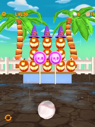 Swipe &amp; Knockdown Pumpkins 2 screenshot