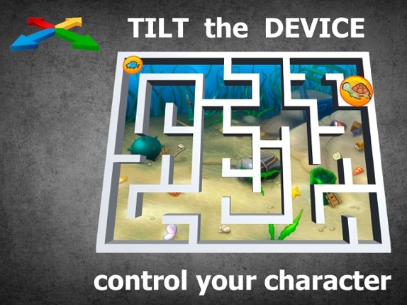 Toddler kids games puzzle Maze Image