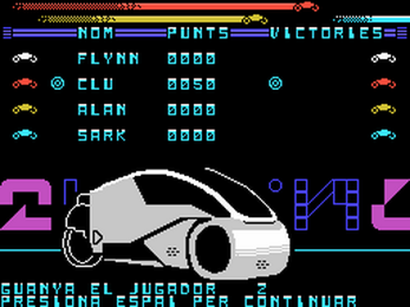 TRUN (MSX) screenshot