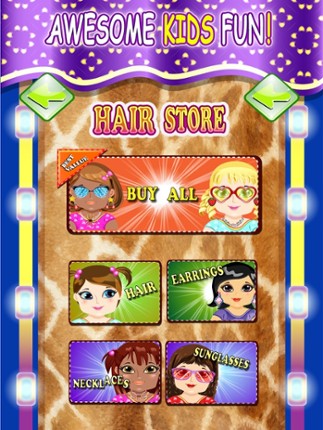Baby Hair Saloon Makeover - cut, color, wash & create fun different hairstyles for princess free screenshot