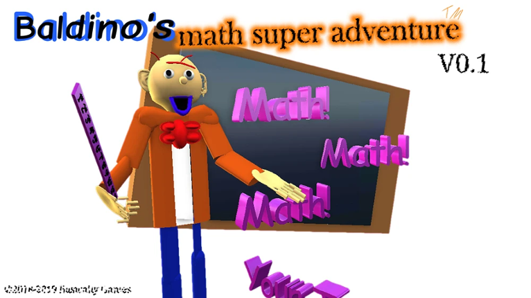 baldino's math super adventure - scary funny game Image