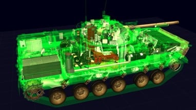 Car Disassembly 3D Image