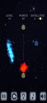 Crazy Orbits. Universe screenshot