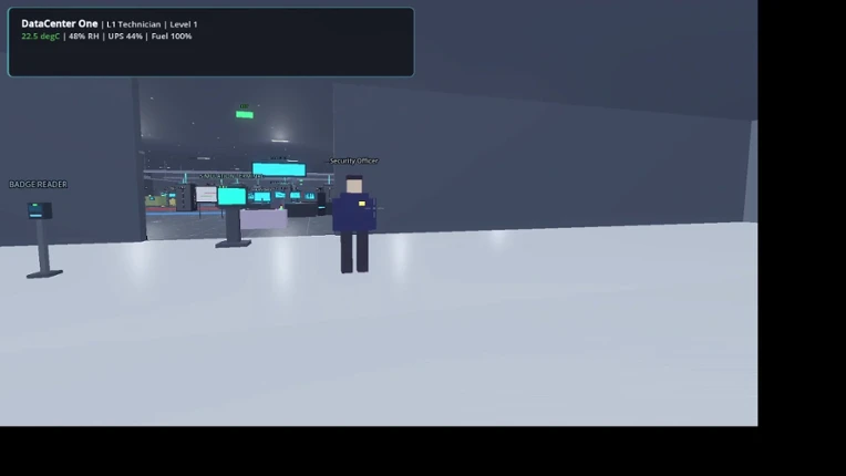 Data Center Simulator screenshot