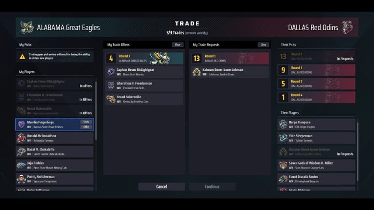 Draft Fever Bowl screenshot