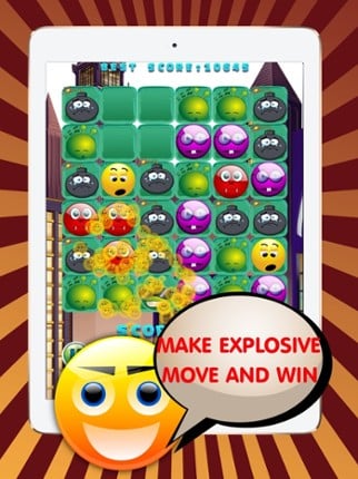 Emoji Blitz Connect Match 3 : Emoticon Line Puzzle screenshot