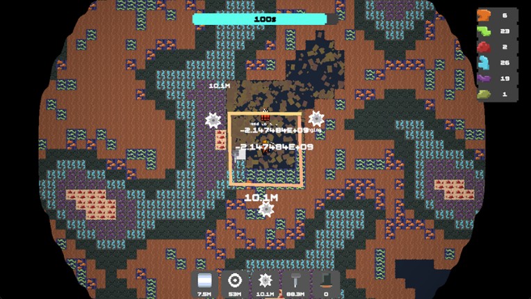 endless digging screenshot