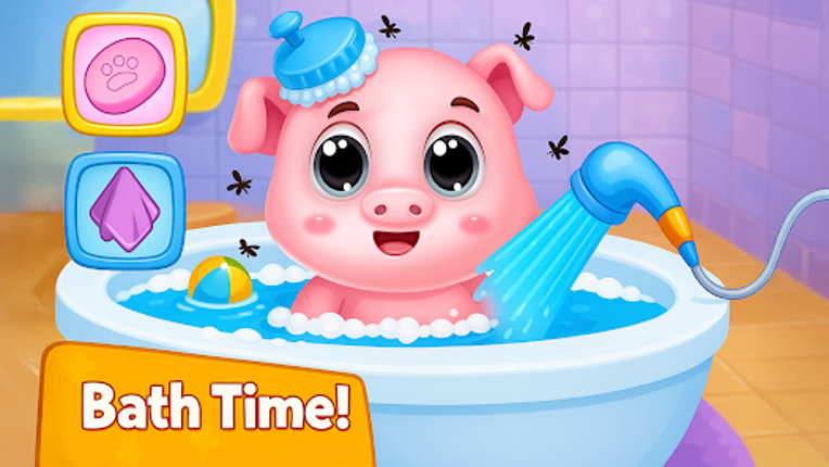 Mama Care & Dress Up Game Image