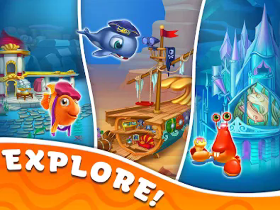 Trito's Adventure Match 3 screenshot