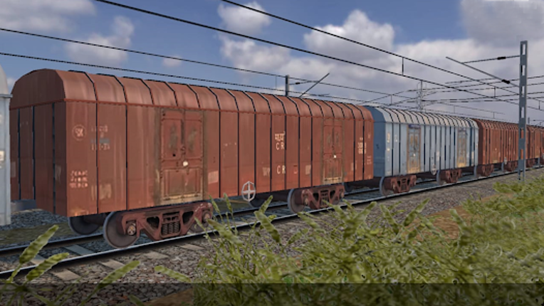 Indian Trains Driving 3D Image