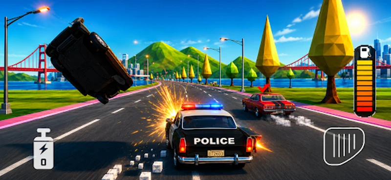 Retro Race Car Racing screenshot