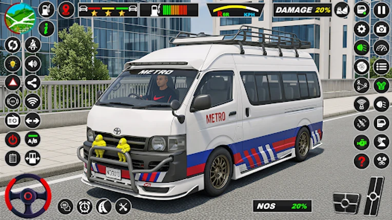 Mini Coach Bus Game Van Game screenshot