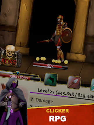 Infinite Dungeons Idle Clicker screenshot