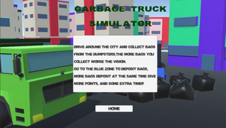 Garbage Truck Simulator screenshot