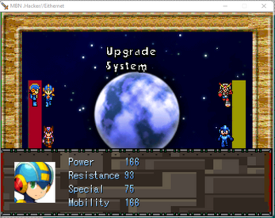 Into The Net ~ Megaman Battle Network fangame screenshot