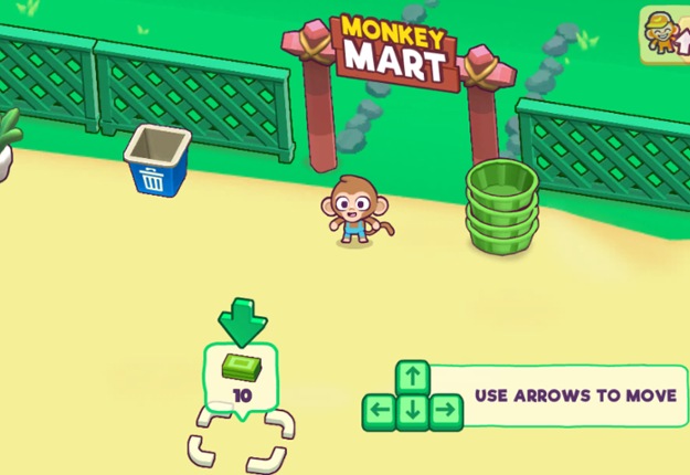 MonkeyMart Game Cover