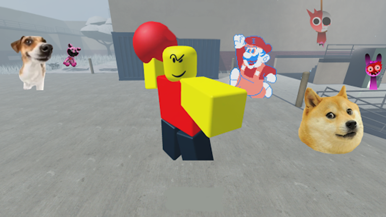 Nextbots in backrooms Obunga Image