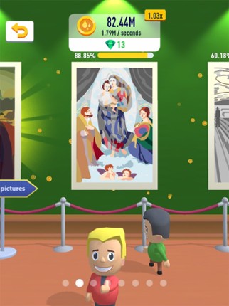 Idle Art Gallery: Paint Tycoon screenshot