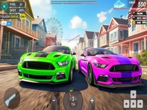 Real Car Driving City 3D Image