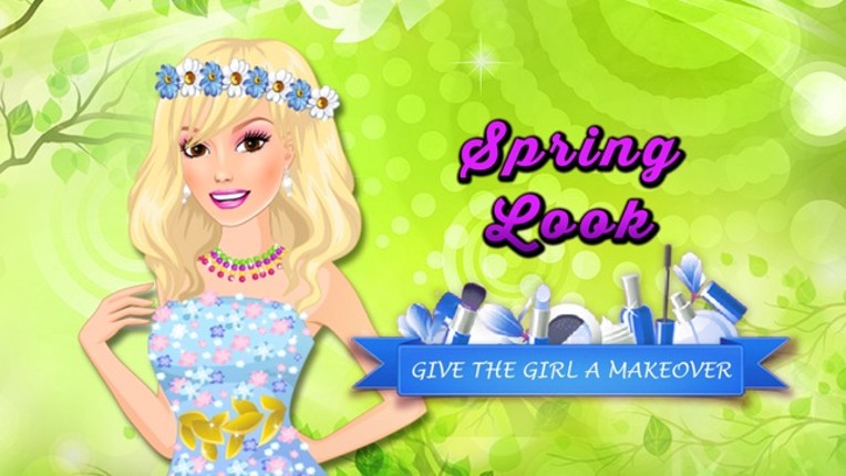 Spring Look - Make Up for Girl in Beauty Salon screenshot