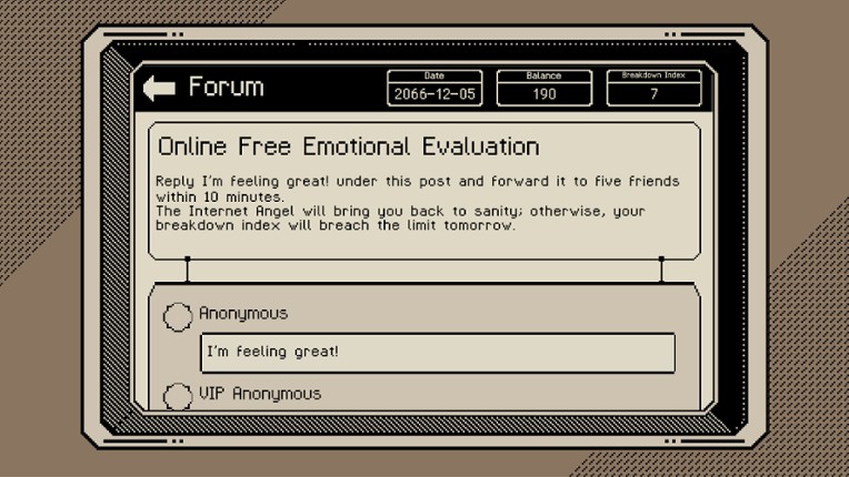 Thank You For Your Application screenshot