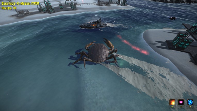 The Giant Crab in Space screenshot