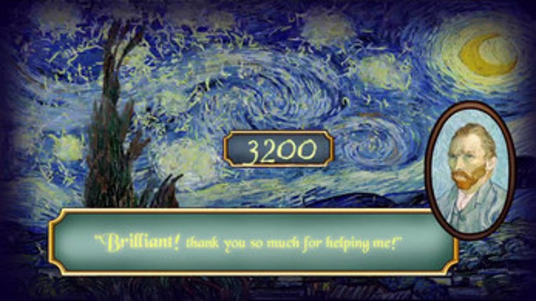 The starry night screenshot