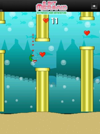 8 Bit Mermaid : Tiny Princess Under Sea Adventure screenshot