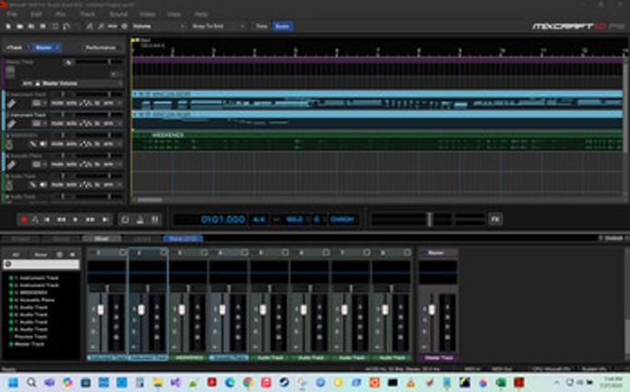 A Shiny Non-Euclidean Sarabande Image