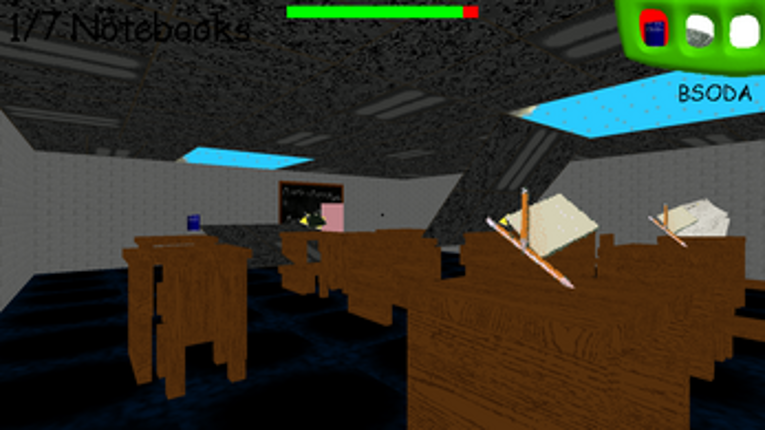 Baldi Has A Missile! screenshot