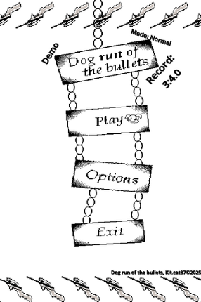 Dog run of the bullets Image